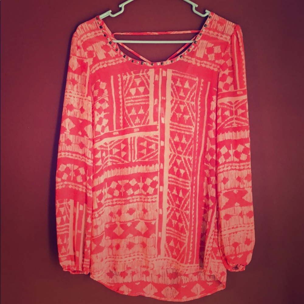 Fun flowy boho top